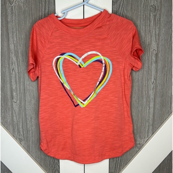 D16.03 Member's Mark Girls' Active Tee Coral 5/6 - Picture 1 of 4